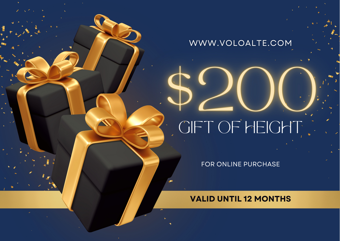 Volo Alte Shoes - Gift Card